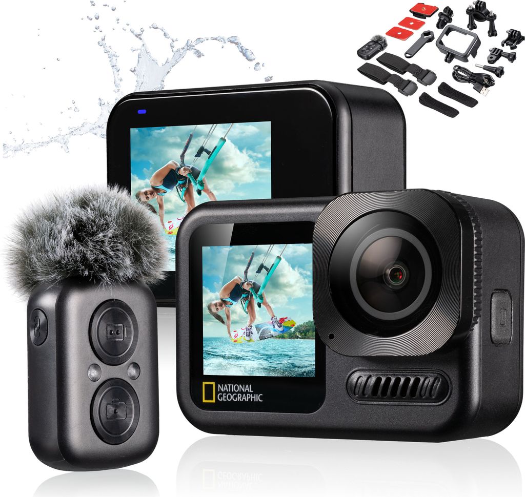 National Geographic 5K Ultra-HD WLAN Action Cam Explorer 7, Produktbild 