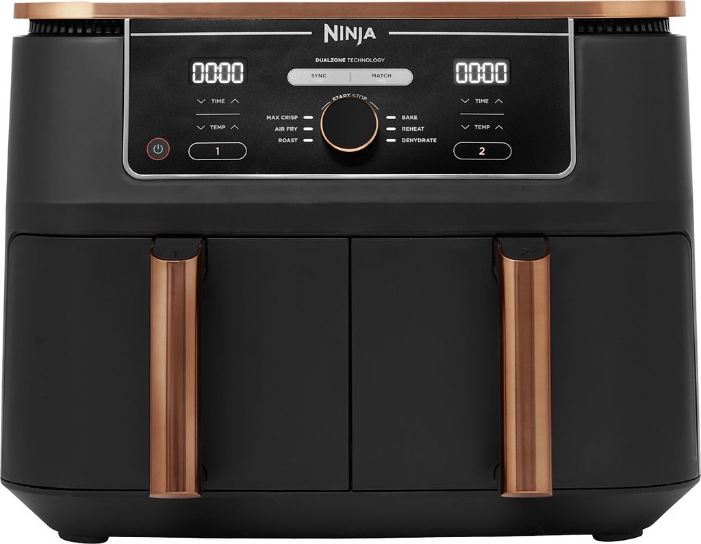 Ninja AF400EUDBCP Foodi Max Dual Zone bronze Heißluftfritteuse