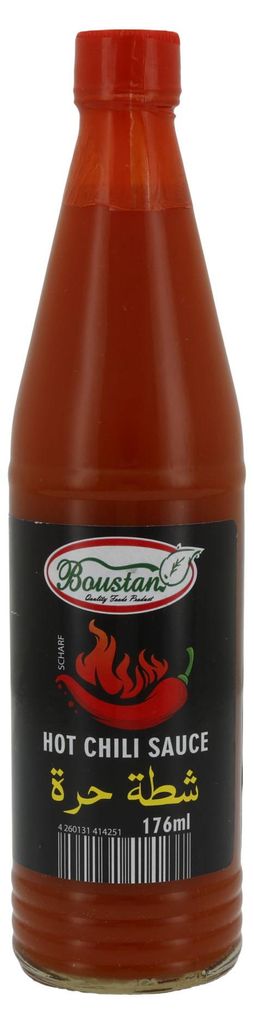 Hot Chili Sauce Boustan | Sauce | 176 ml Produktbild 