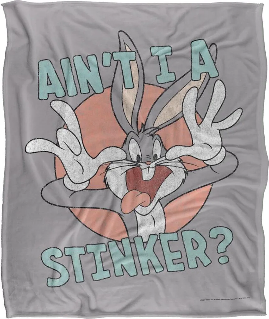 Couverture Looney Tunes Aint I A Stinker pour Canapé et Chambre Enfant