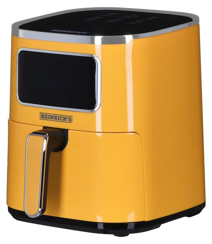 Heinrich‘’s HFR 8216 Hot air fryer 5.0 l 1450 W Yellow Image du produit 