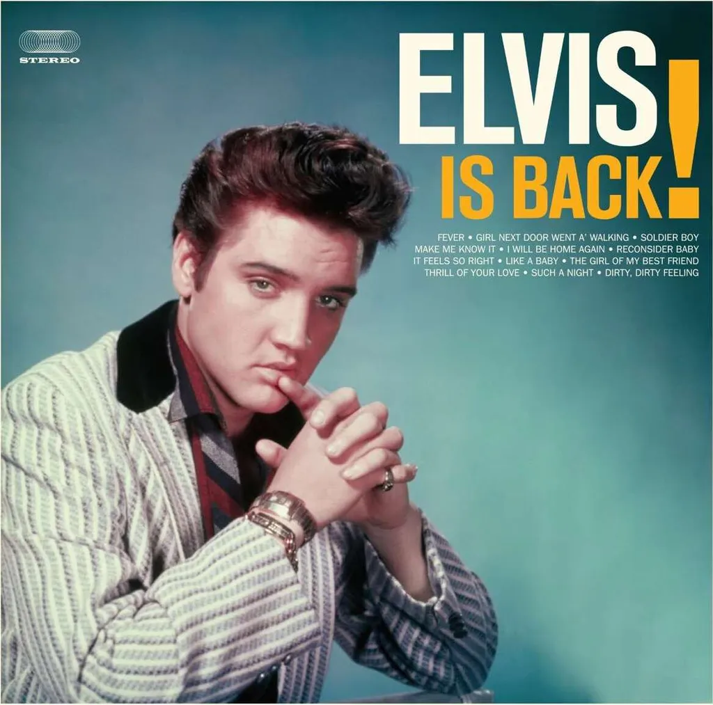Vinyle Elvis Is Back Edition Limitée Orange Solide 180g LP - 2