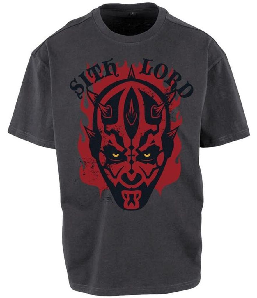 Star Wars Oversize T-Shirt Herren Darth Maul - Sith Lord charcoal M