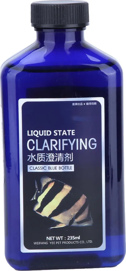Chiarificante Acquario 235ml - Stabilizzatore Acqua Dolce Cristallina
