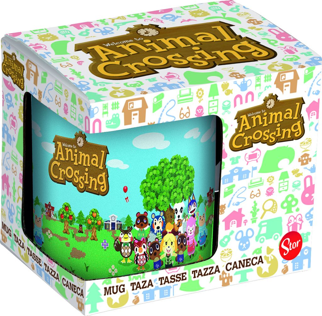 Storline Animal Crossing Tassen Umkarton Logo i postacie Zdjęcie produktu 