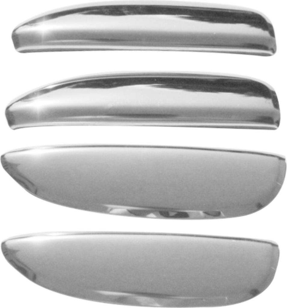 Türgriff Blende Türgriffkappen für Dacia Logan MCV 2006-2013 Edelstahl Silber 4x