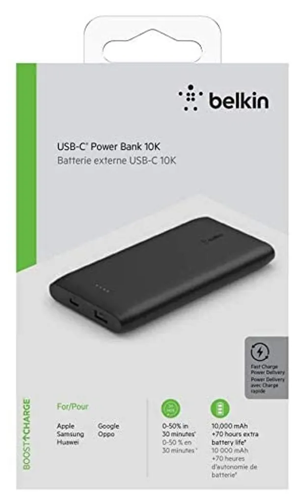 Batterie Externe 20000mAh Charge Rapide USB-C pour MacBook et iPhone - 10