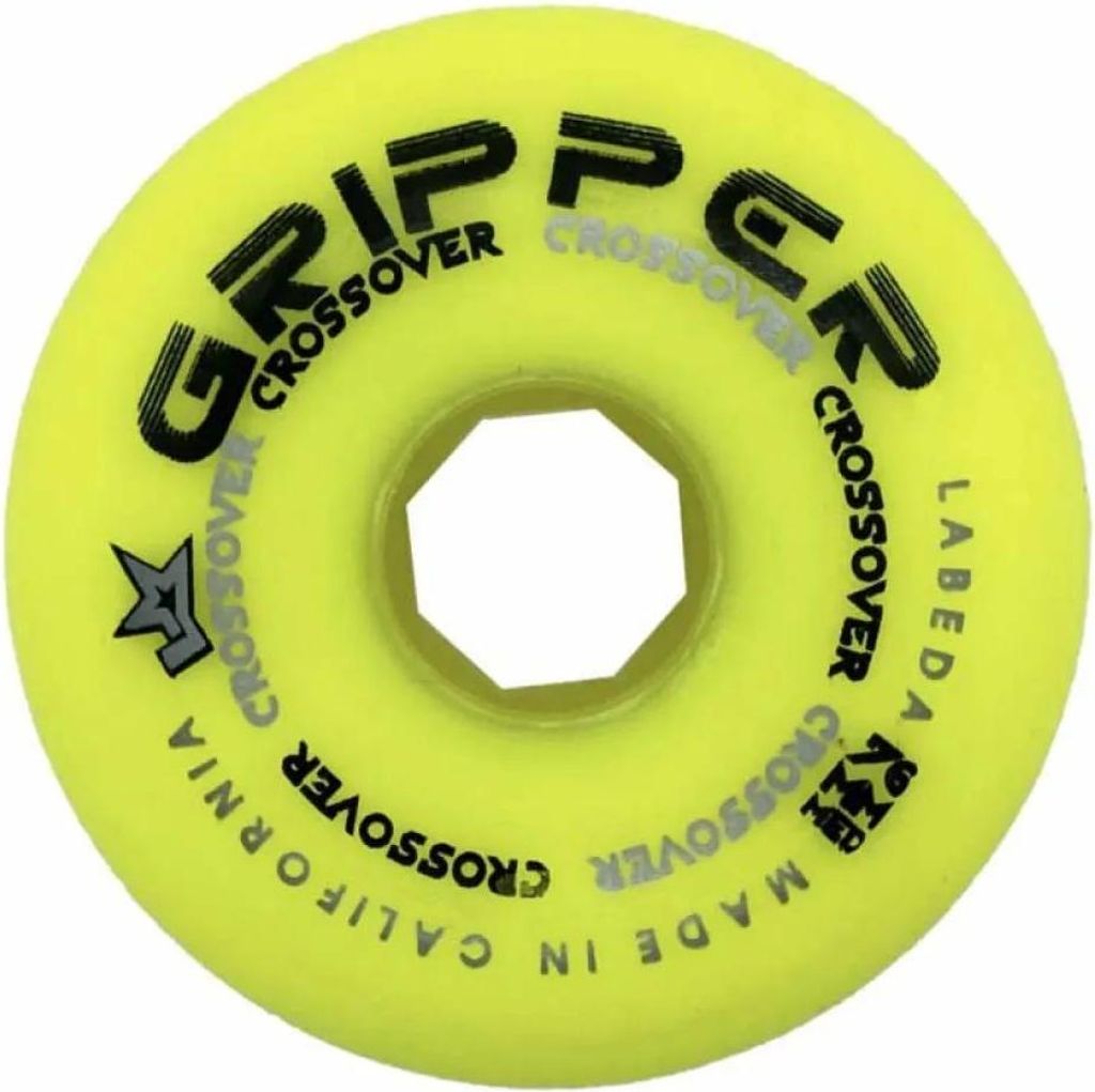 Labeda Gripper Medium kolečka pro brusle 1 kus žlutá 80 mm Obrázek produktu 