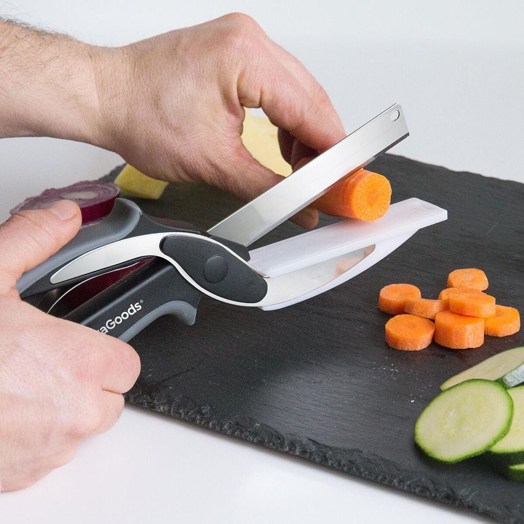 Scherenmesser mit integriertem Mini-Schneidebrett Scible Produktbild 