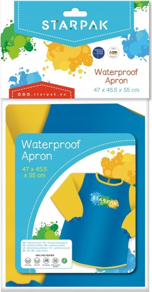 Wasserfeste Malschürze für Kinder