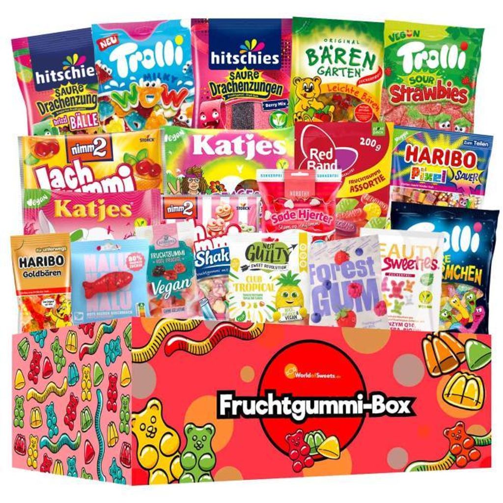 World of Sweets Fruchtgummi-Box Produktbild 