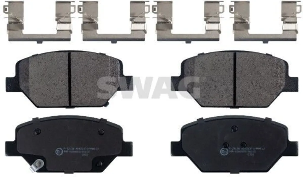 Plaquettes de frein SWAG 33 10 7487 avec témoin d'usure Opel Insignia