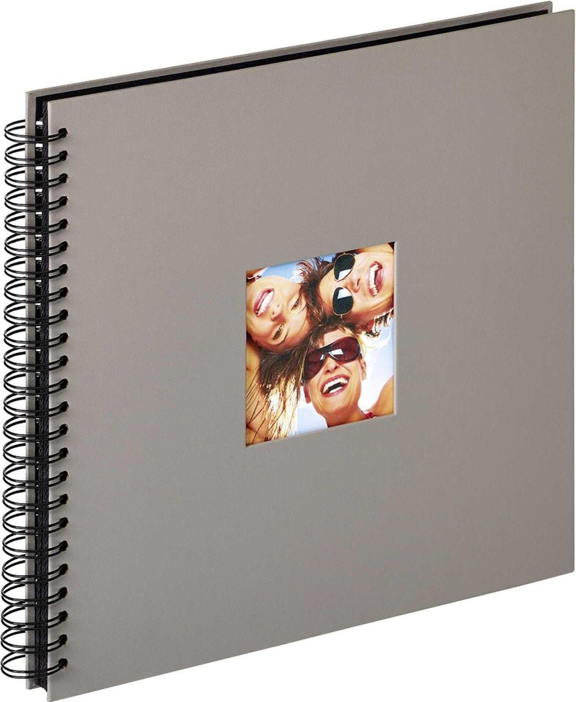 Walther Fun grigio 30x30 50 pagine nere a spirale SA110X Immagine del prodotto 