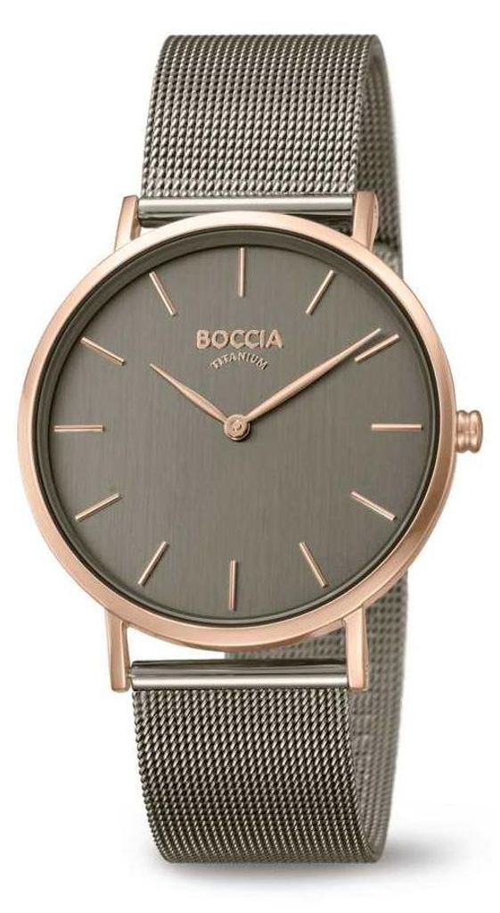 Boccia Damen Armbanduhr Trend 3273-08 Titan rosegold IP Produktbild 