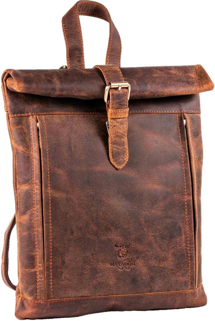 MATADOR Lederrucksack klein Damen Leder Rucksack 14 Zoll Produktbild 