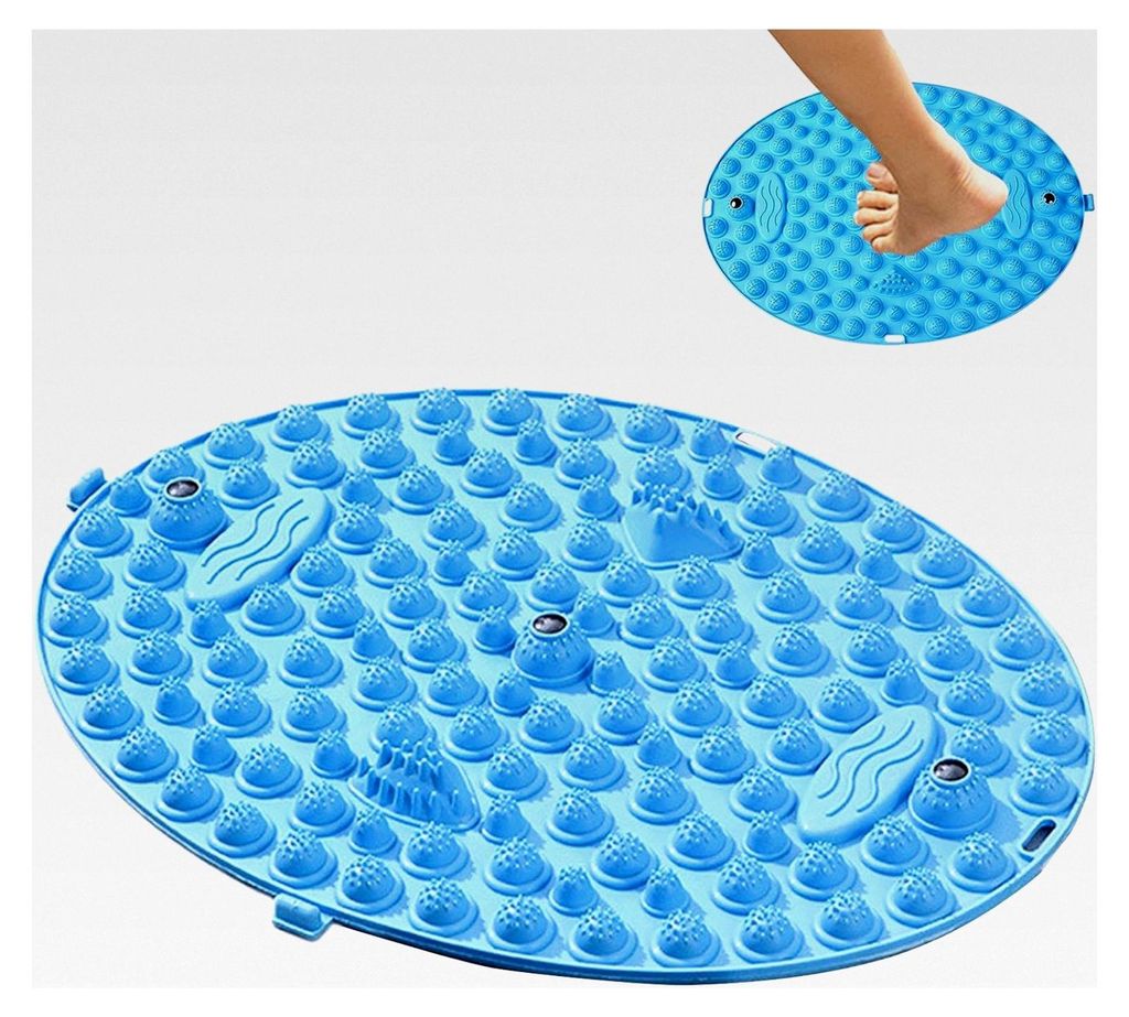 Fußmassagematte, Verdickte Leichte Multifunktionale Matte - Massagematte für Füße, Für Familie, Kollegen, Sportler, Zuhause, Büro, Reisen, Fi...