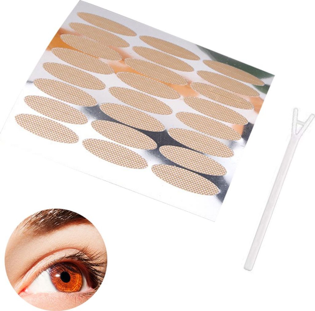 240 Stück Gleitklebeband für ein straffes Augenlid ohne OP (wasserfest, 24 Stunden Halt, Doppellid-Lifting-Klebeband)