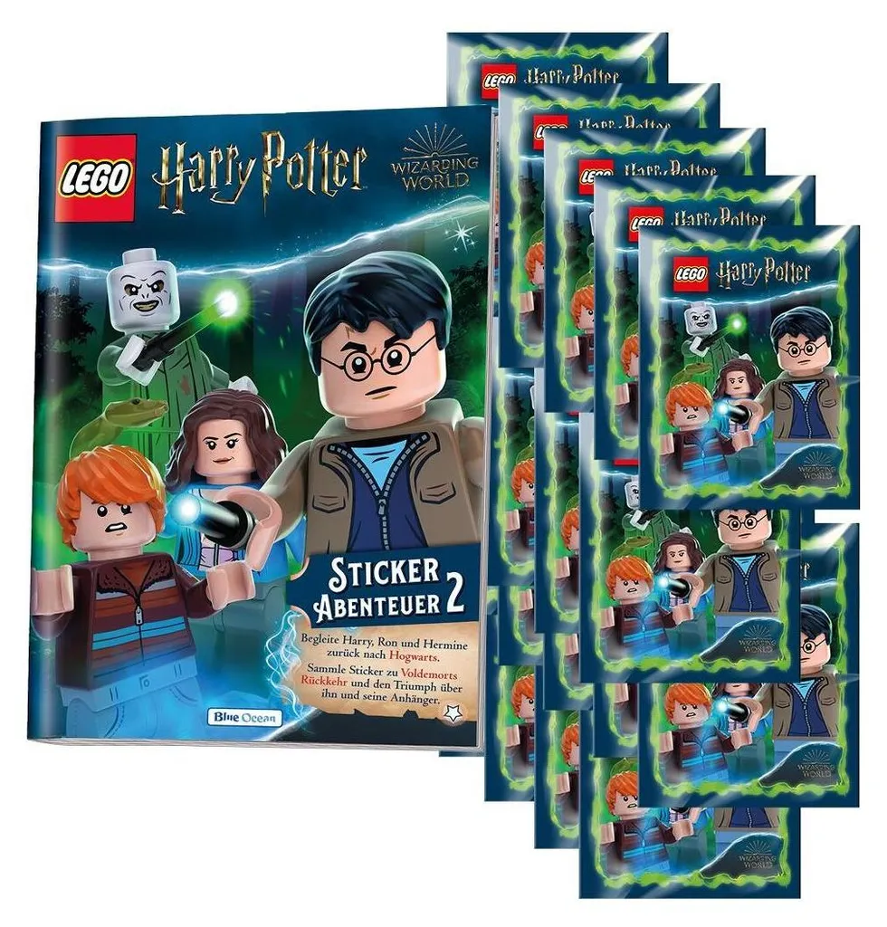 LEGO Harry Potter Série 2 Autocollants Pack de Démarrage et 20 Sachets