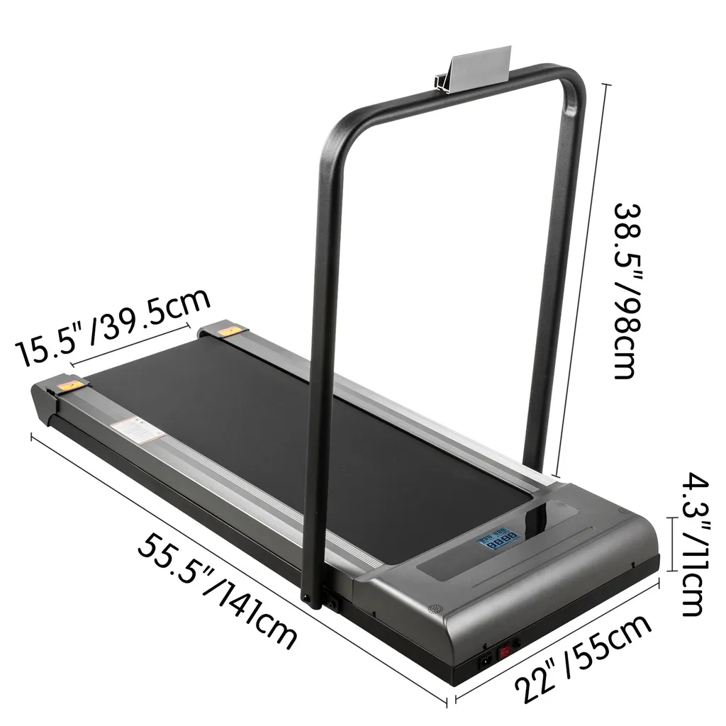 Tapis de course compact pour petit espace pliable et robuste 100 kg - 8