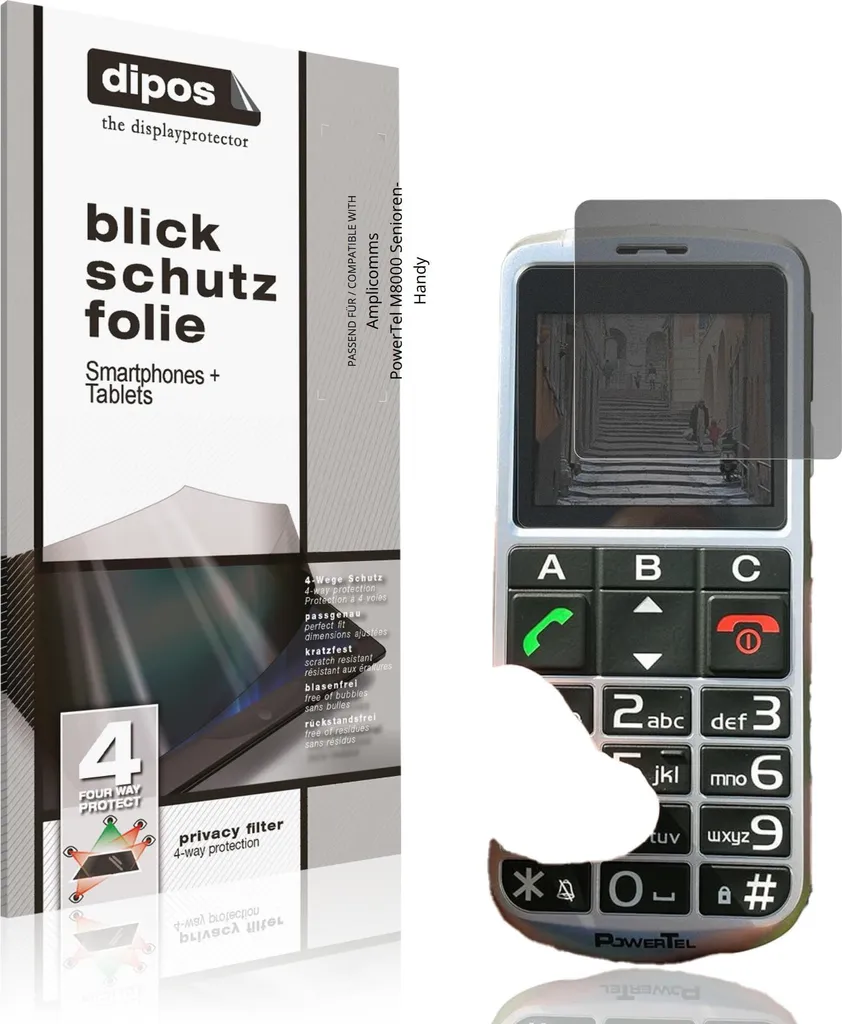 Pellicola Protettiva Amplicomms M8000 Privacy Vista 4-Way