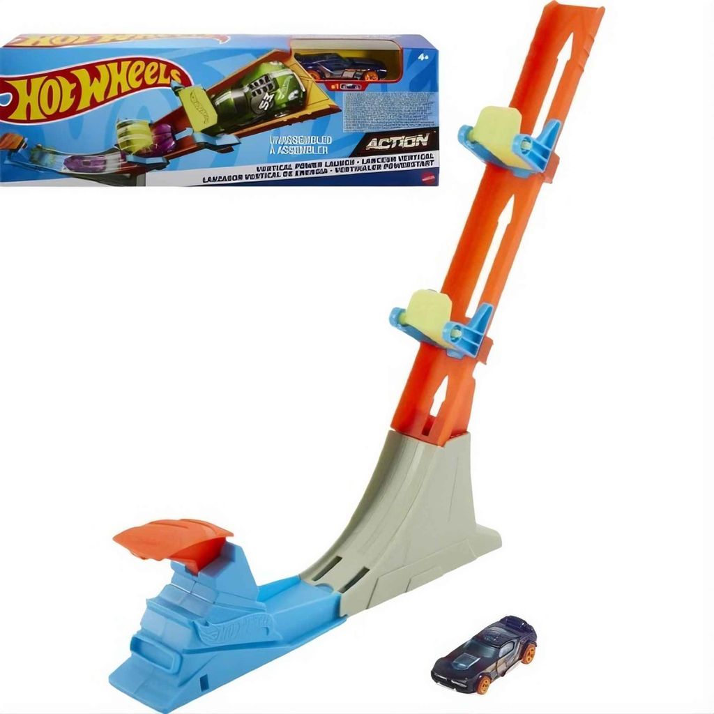 Hot Wheels Stunt Tracks Vertical Power Launch
