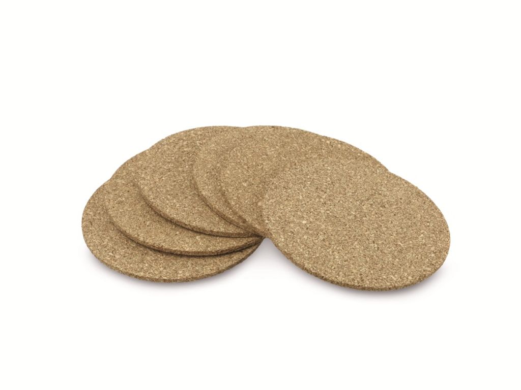 Basic Korkuntersetzer 10 cm 6 Stück