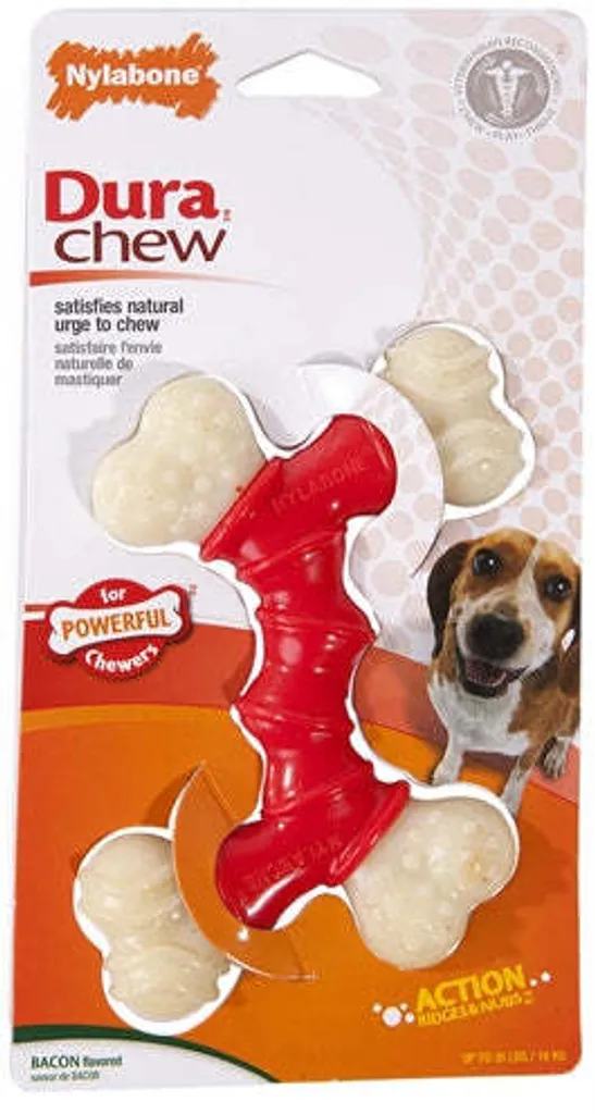 Nylabone Extreme Chew Gusto Pancetta: Osso Resistente per Masticatori Folli