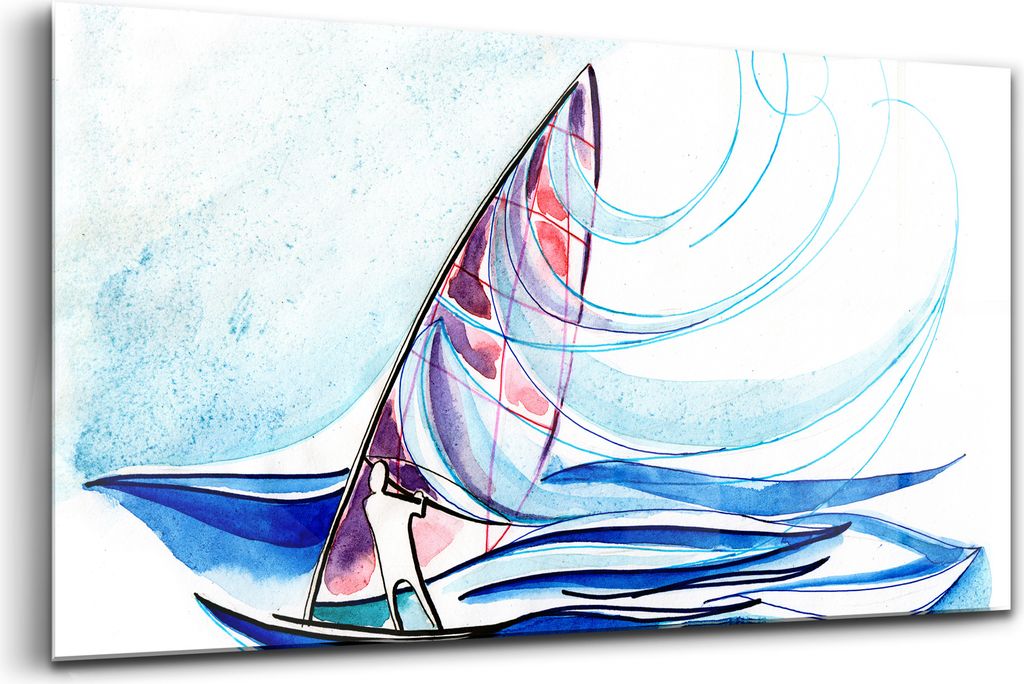 Bilder auf glas - Einteilig - Wanddekoration - Glas Bilder - 120x60 - Sephring Brett