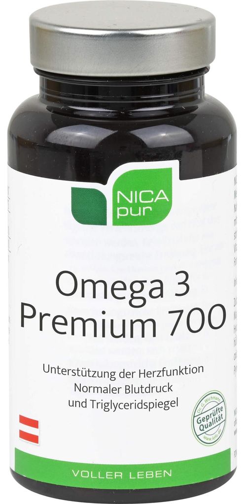 Nicapur Omega 3 Premium 700 Kapseln 60 St