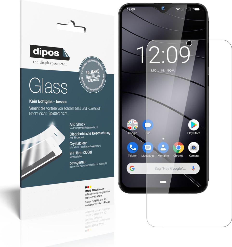 1x Schutzfolie für Gigaset GS290 - Anti-Shock 9H Folie dipos Glass Kunststoffglas