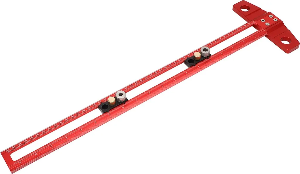 Équerre de menuisier 50cm avec guides d'assemblage et perçage