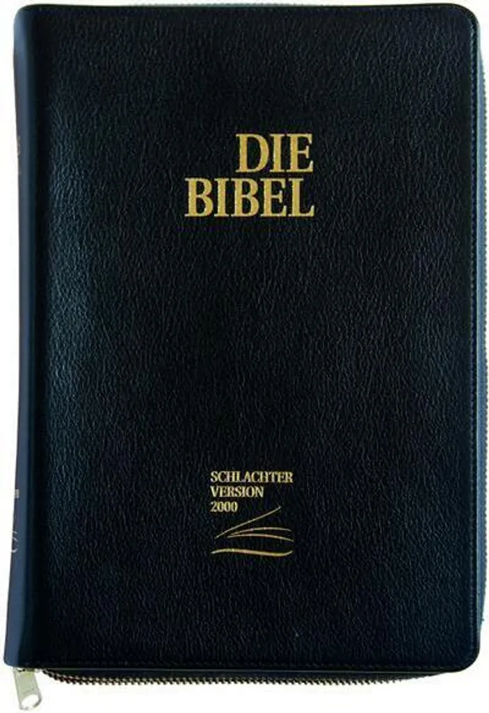 Bible Schlachter 2000 de Poche Zippée : Protégez vos Pages et Dorures