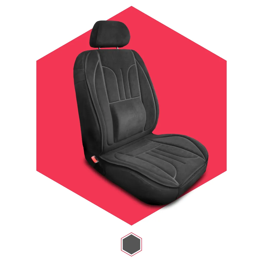 Coprisedile Auto Sportivo Impermeabile | Cuscino Universale per Sedile