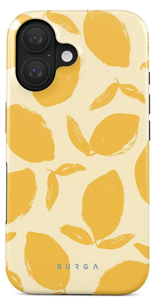 Recensione Cover Rigida iPhone 16 Burga Tough Lemon Tart Originale