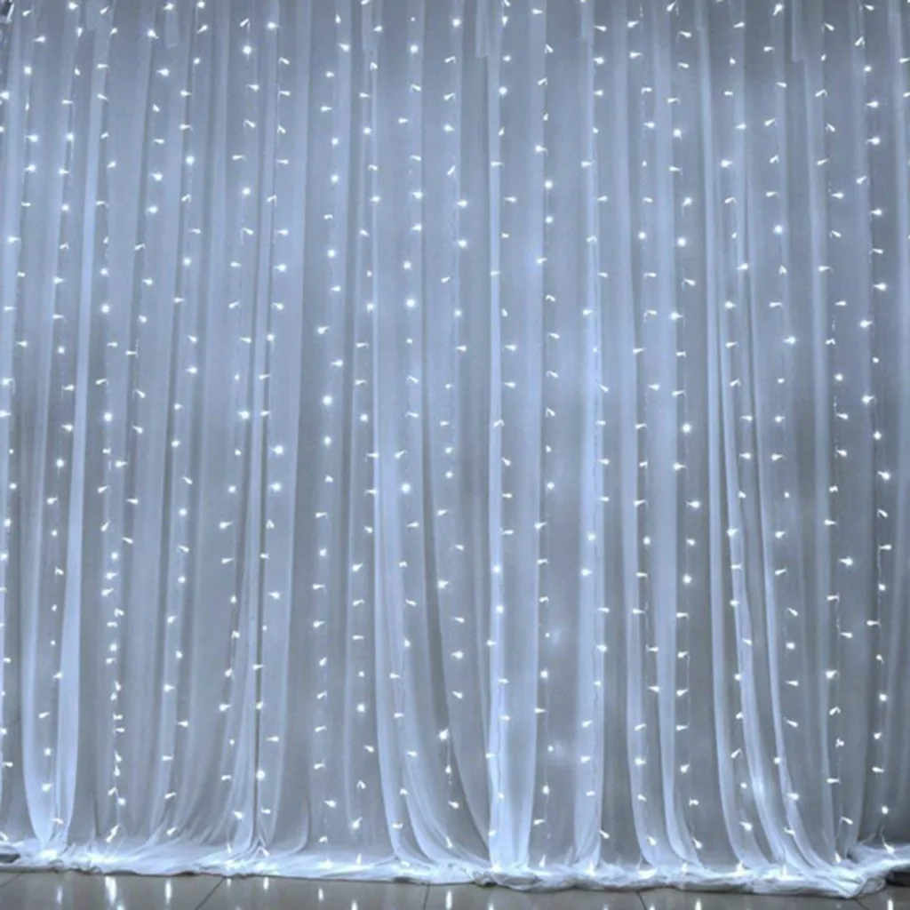 Kit 300 LED Jopassy 30 Metri Bianco Freddo per Feste e Natale