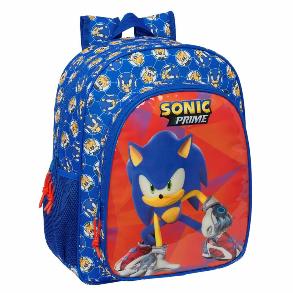 Sac à dos Sonic Prime 38cm - Fini le Mal de Dos avec ce Modèle Adapté