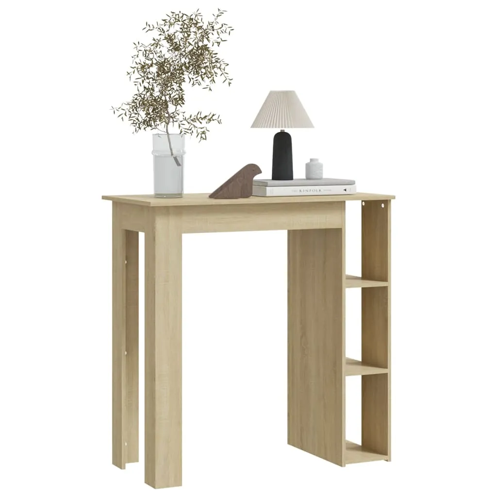 Angolo Bar vidaXL Rovere Sonoma 102x50 cm - Il tuo Breakfast Bar Ideal - 13