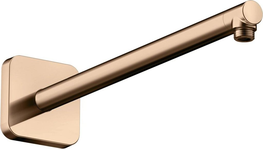 Brausearm AXOR 390mm DN 15 softsquare polished red gold polished red gold
