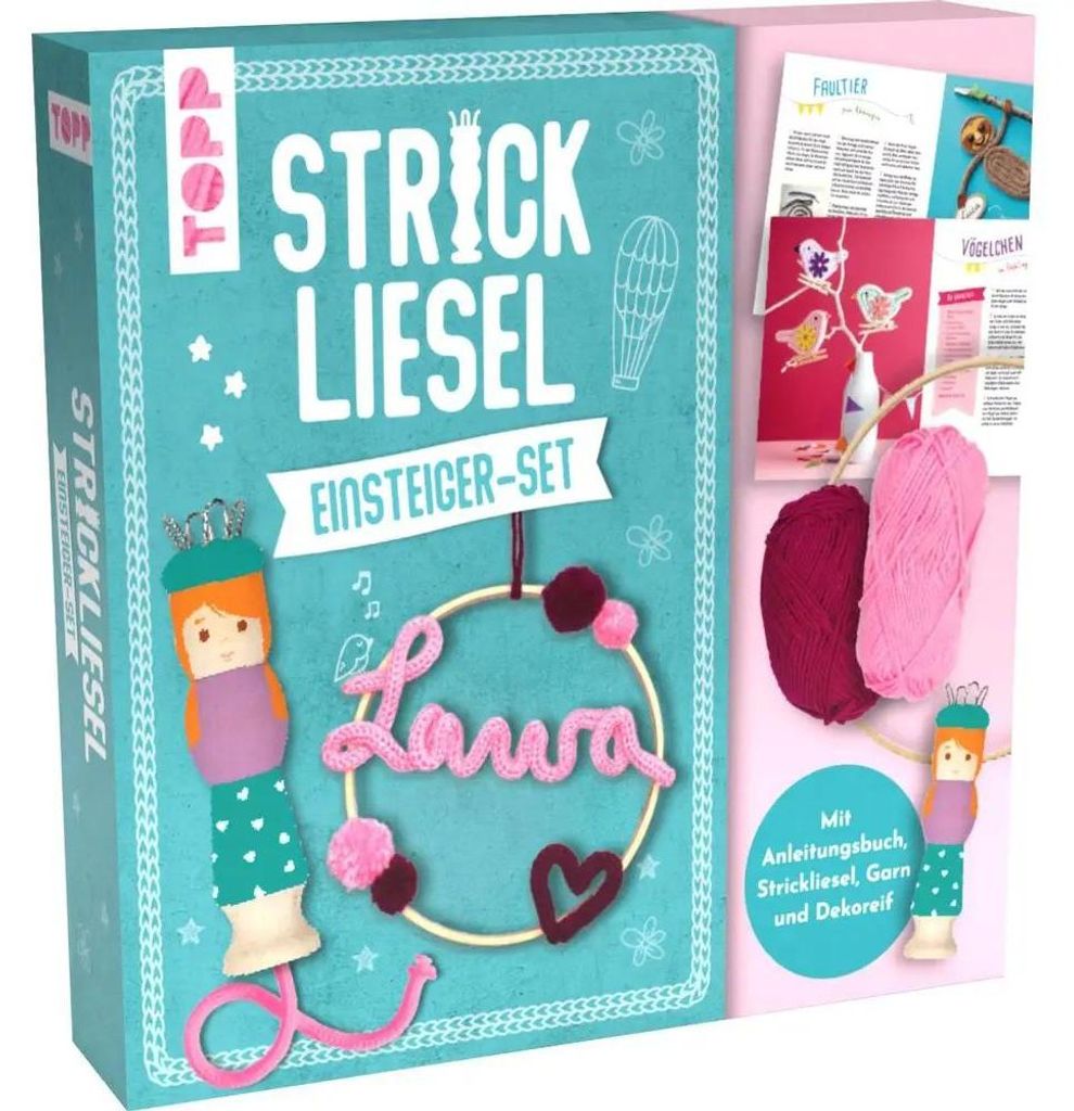 Meine erste Strickliesel - Bastelset Produktbild 