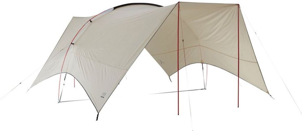 GRAND CANYON TAHUTA SHELTER 4 / großes Pavillon / Zelt / 500 x 230 cm/ viel Platz/ Schutz vor Sonne/ Wind und Regen/ UV50+/ Wasserdicht / für Eve...