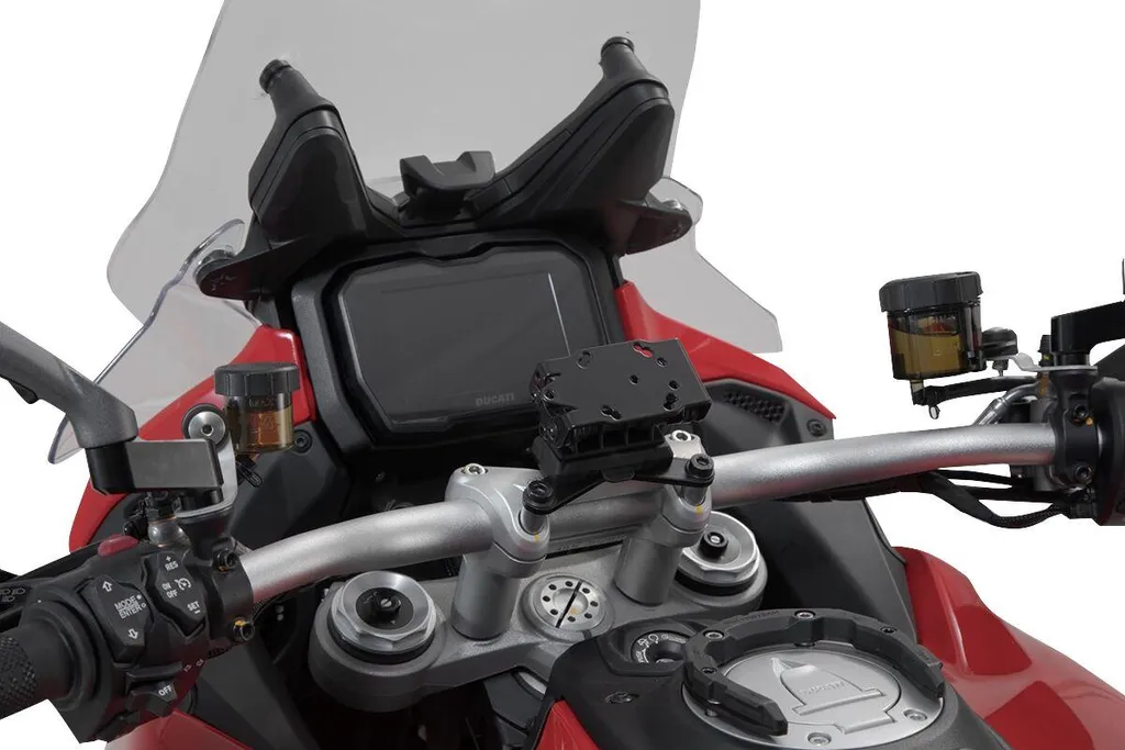 Support GPS SW-MOTECH Ducati Multistrada V4 (20-) - Fixation robuste