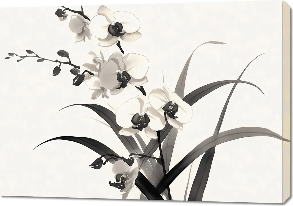 Image Orchidée 100x70 cm : Habillez vos Murs Vides avec Style et Douceur
