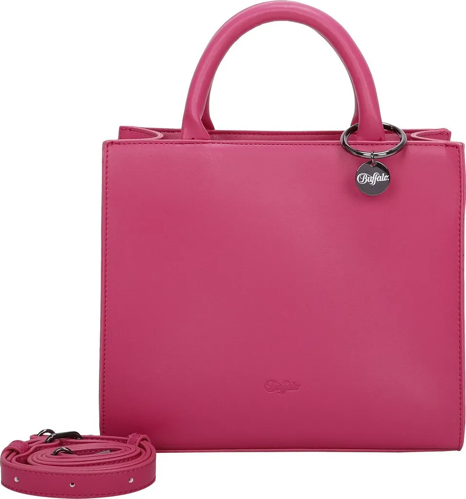 BUFFALO Muse Big Boxy Shopper Hot Pink - Sac à main cabas rose fuchsia
