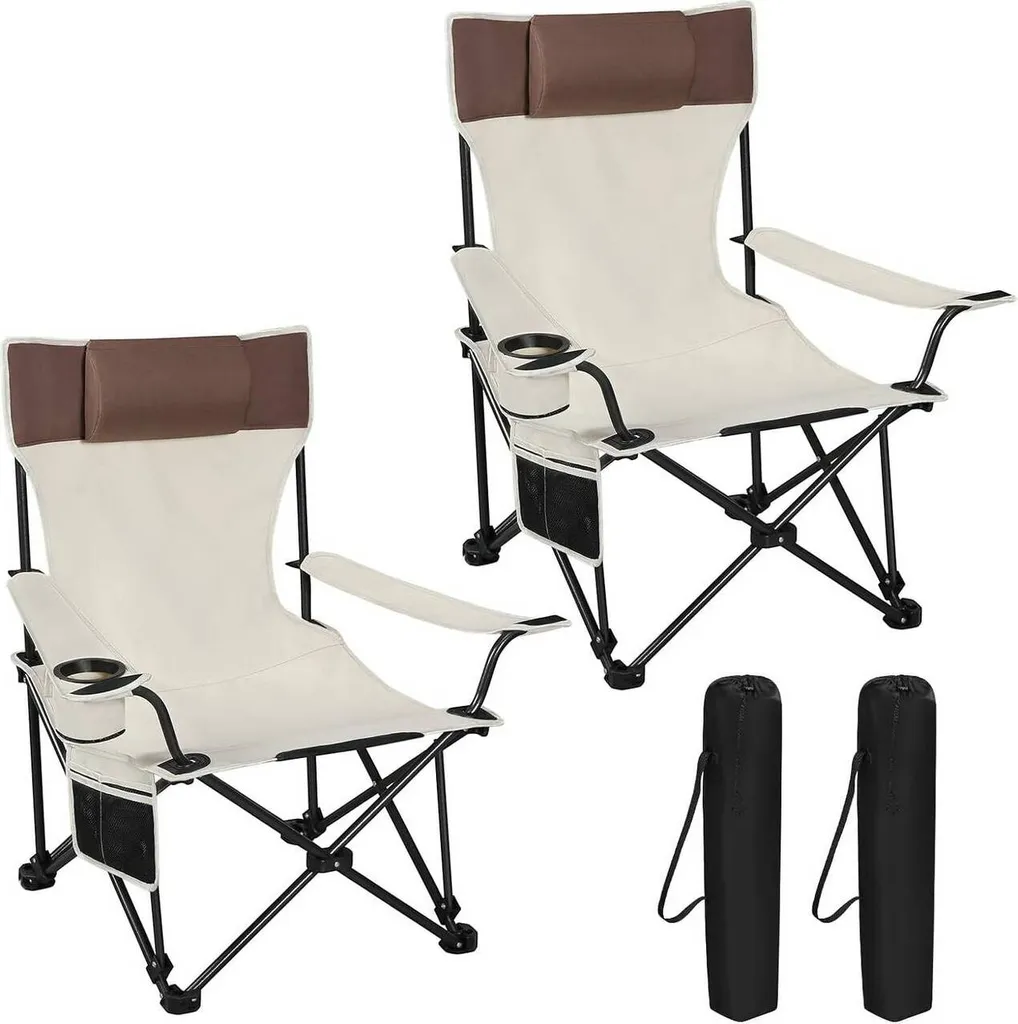 Chaise pliante compacte : fini le mal de dos en camping avec le dossier réglable