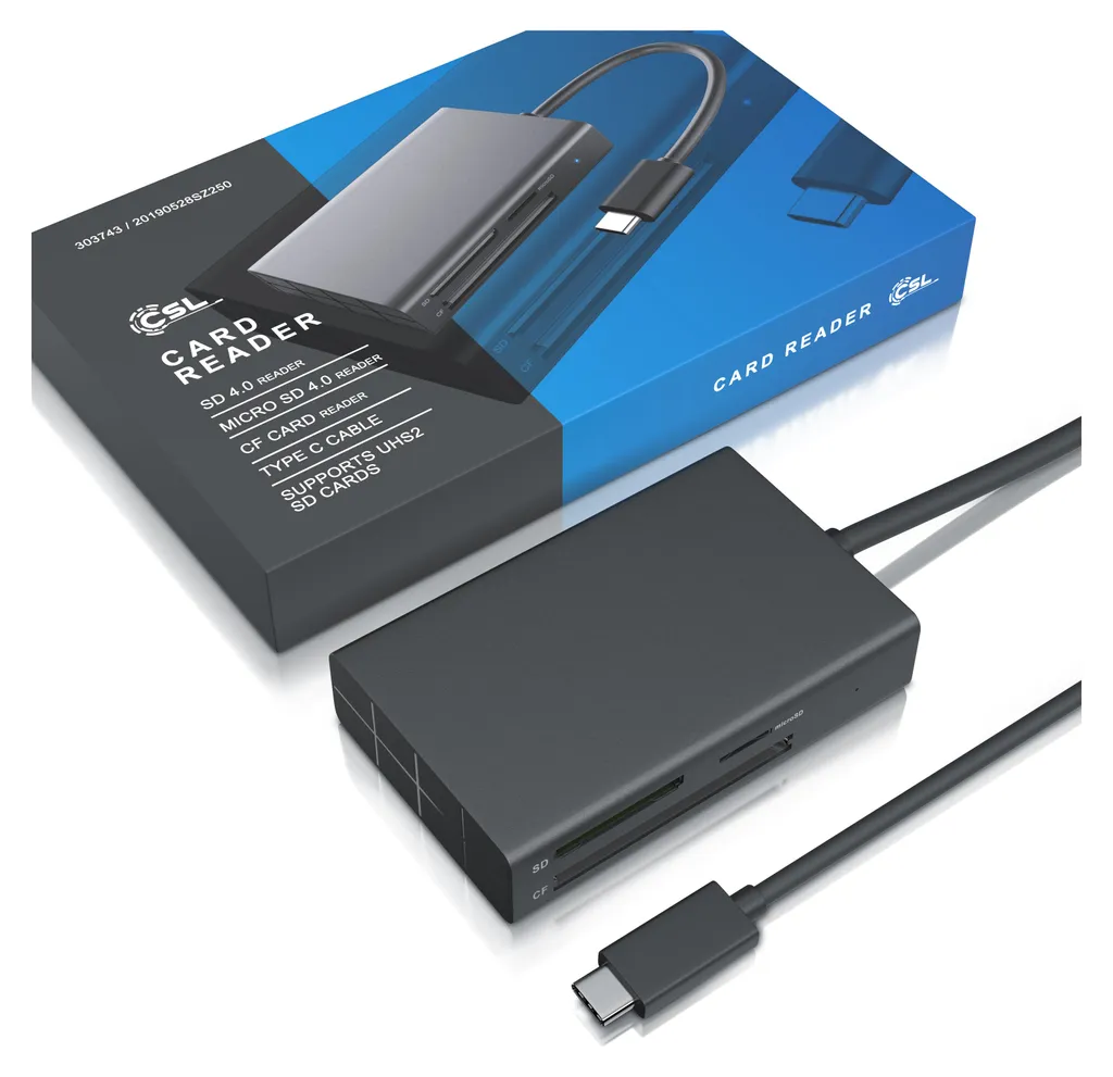 Lettore SD/Micro SD CSL USB 3.2 - Workflow Rapido per Fotografi e Video - 6