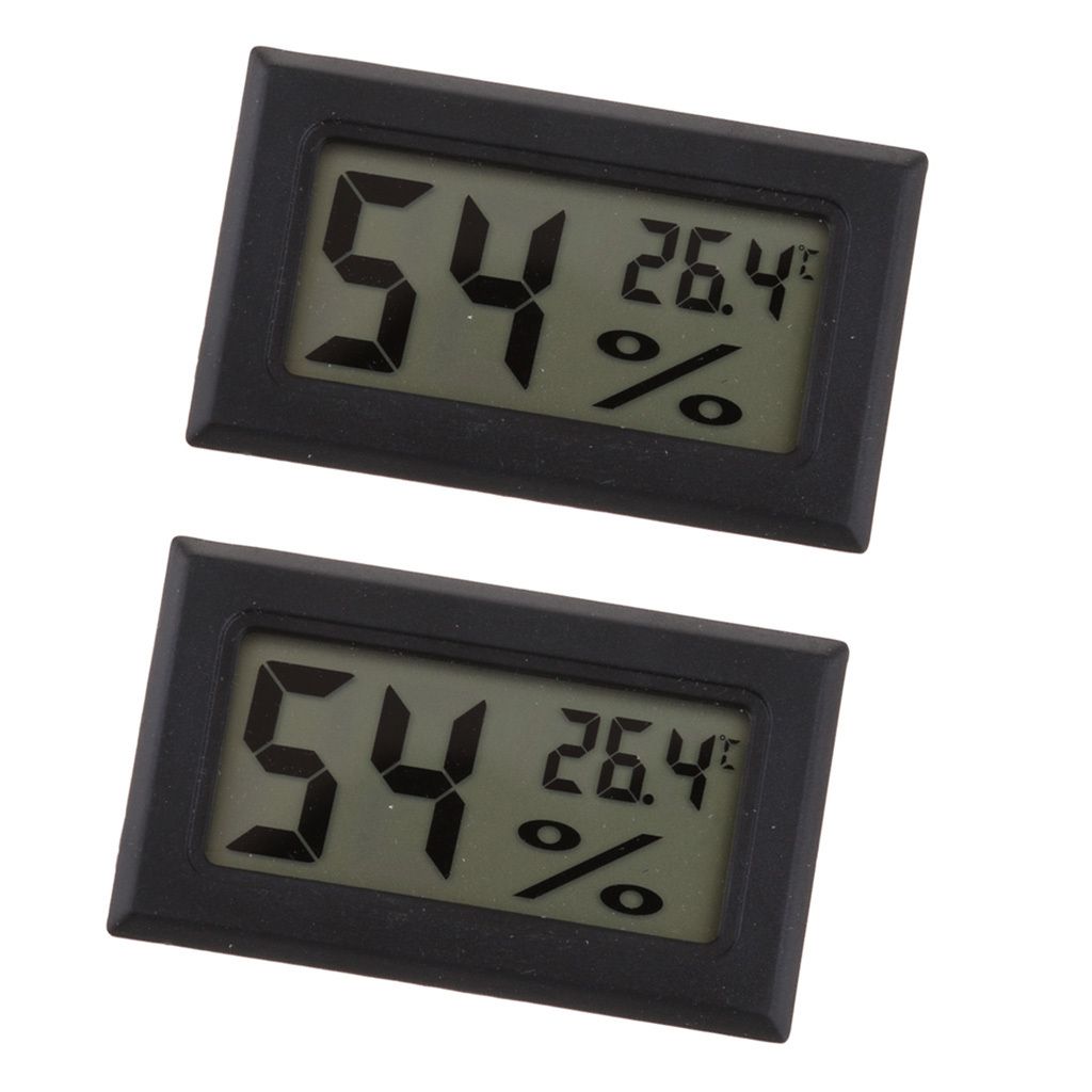 LCD Mini Digital Hygrometer Thermometer Luftfeuchtigkeit Feuchtemesser Indoor DE