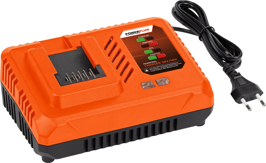 Chargeur 20V / 40V 4.0A haute performance pour batteries d'outillage