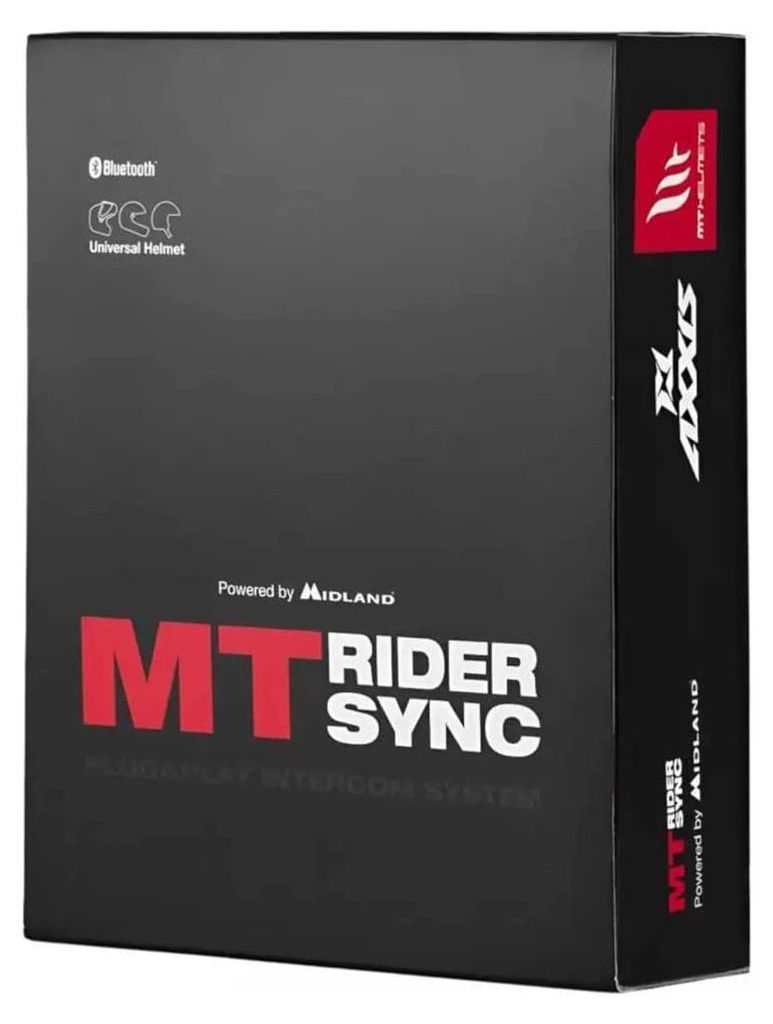 Mt Helmets Mt-rider Sync Intercom Silver Srebrny Jeden Zdjęcie produktu 