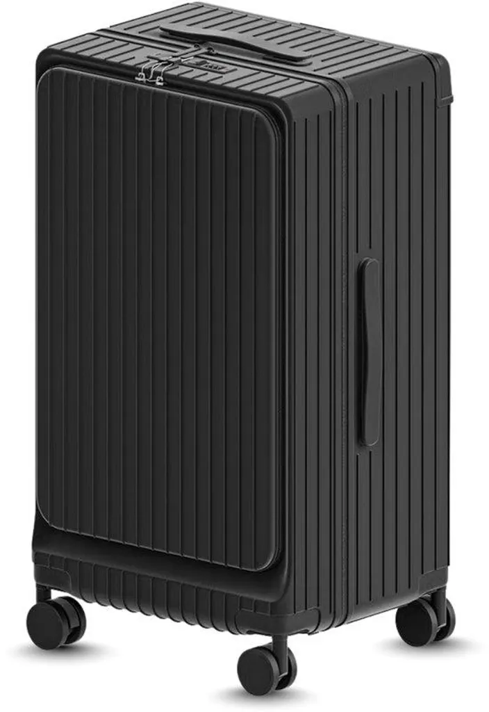 Valise antichoc JustValue 26 pouces noir 74L pour protéger vos bagages