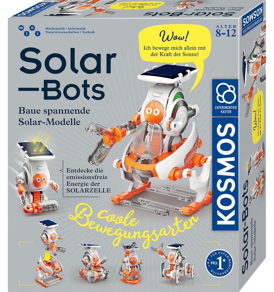 Kosmos Solar Bots, Experimentierkasten Produktbild 